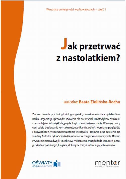 okładka Jak przetrwać z nastolatkiem? ebook | pdf | Beata Zielińska-Rocha