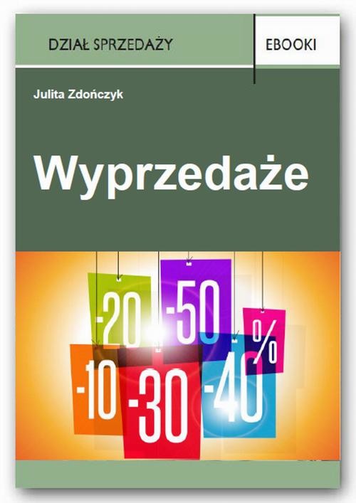 okładka Wyprzedaże ebook | pdf | Julita Zdończyk