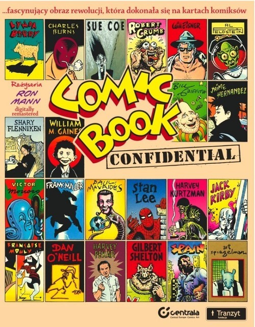 okładka Comic Book Confidential książka