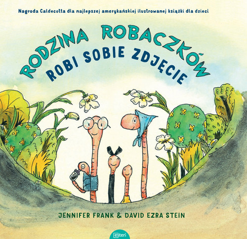 okładka Rodzina Robaczków robi sobie zdjęcie książka | Jennifer Frank, David Ezra Stein