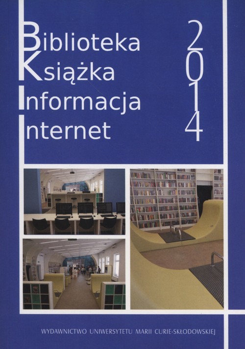 okładka Biblioteka książka informacja internet 2014 książka