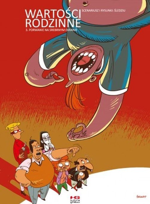 okładka Wartości rodzinne 3 Porwanie na srebrnym ekranie książka | Michał Śledziński