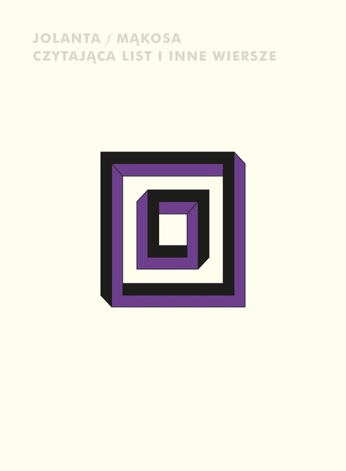 okładka Czytająca list i inne wiersze książka