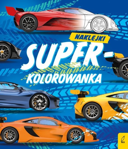 okładka Superkolorowanka Moja niebieska kolorowanka książka
