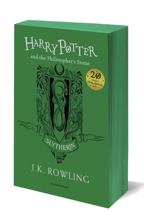 okładka Harry Potter and the Philosopher's Stone Slytherin Edition
 książka | J.K. Rowling