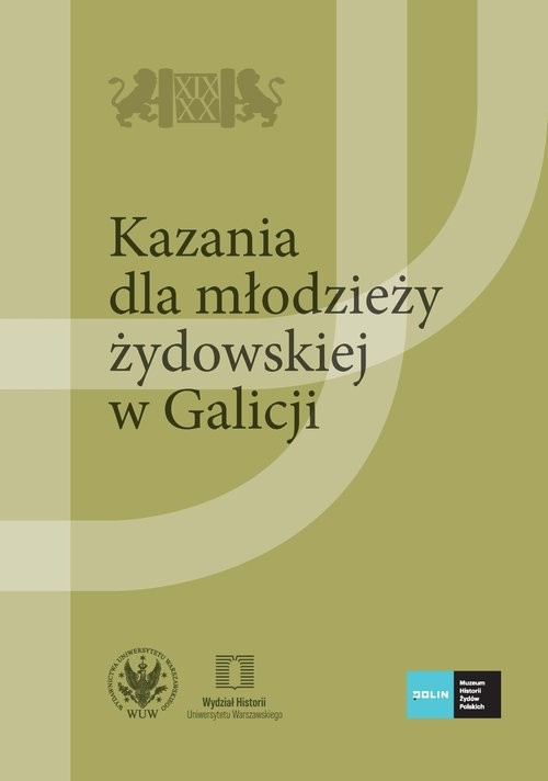 okładka Kazania dla młodzieży żydowskiej w Galicji książka