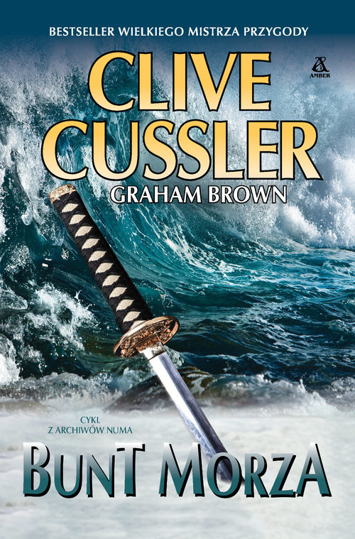 okładka Bunt morza Wielkie Litery książka | Clive Cussler, Graham Brown