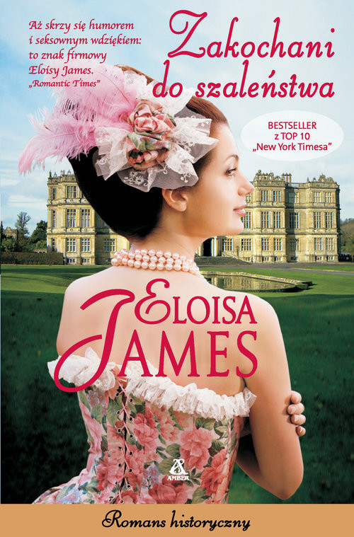 okładka Zakochani do szaleństwa Wielkie Litery książka | Eloisa James