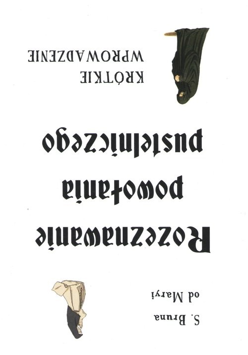 okładka Rozeznawanie powołania pustelniczego książka | Bruna od Maryi S.