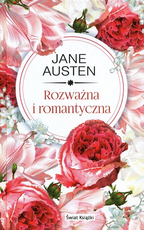 okładka Rozważna i romantyczna książka | Jane Austen