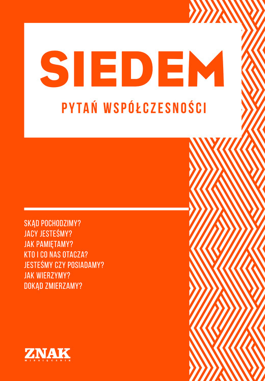 okładka Siedem  pytań współczesności (minibook) ebook | epub, mobi | Opracowania Zbiorowe