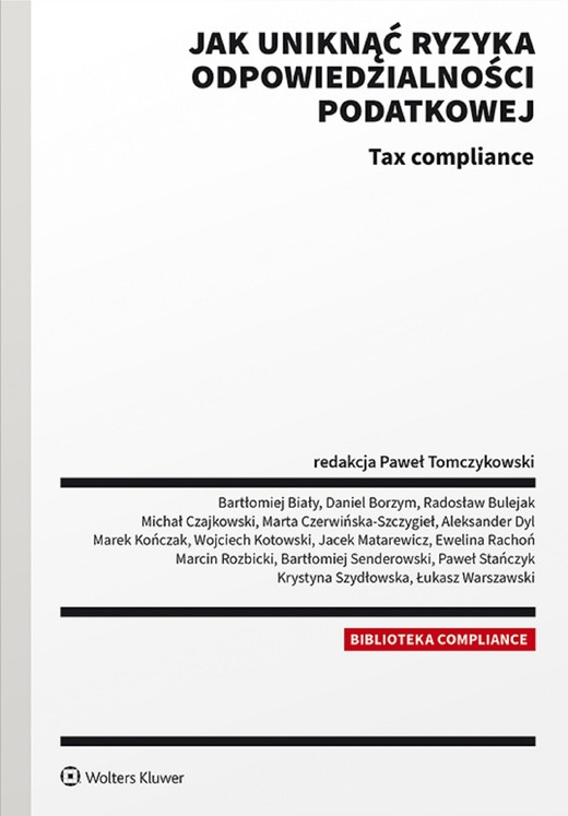 okładka Jak uniknąć ryzyka odpowiedzialności podatkowej  Tax compliance (pdf) ebook | pdf | Opracowania Zbiorowe