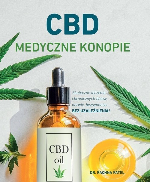 okładka CBD Medyczne konopie książka | Rachna Patel