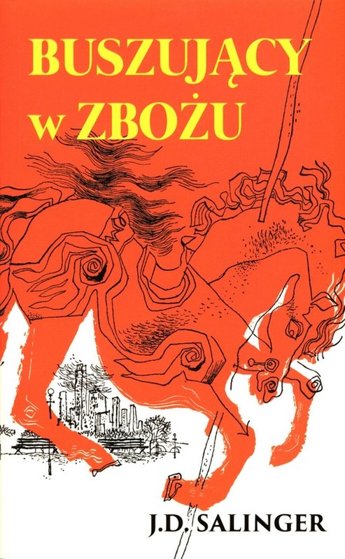 okładka Buszujący w zbożu książka | J. D. Salinger