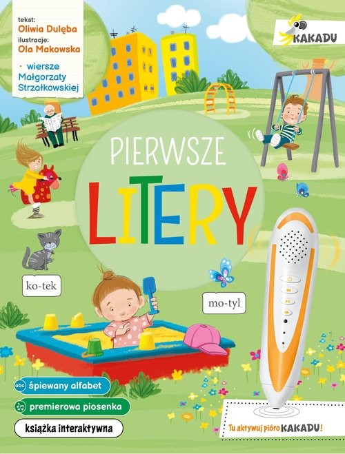 okładka Pierwsze litery Seria z piórem KAKADU książka | Oliwia Dulęba