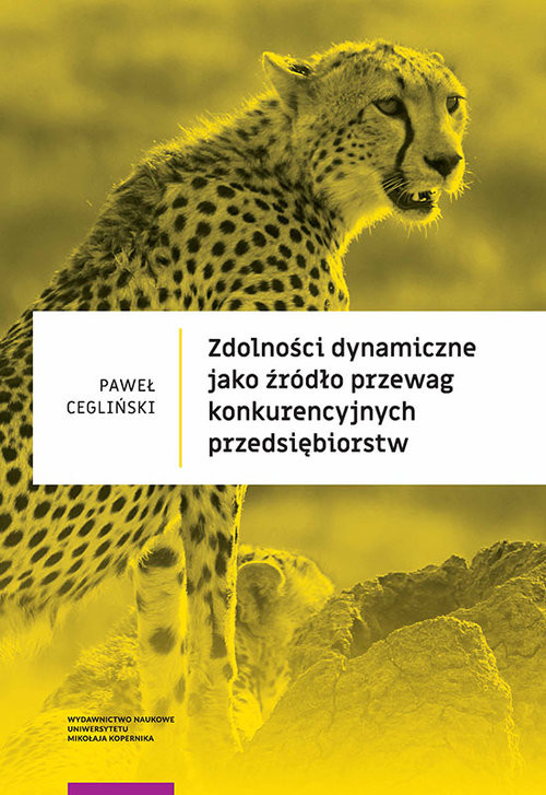 okładka Zdolności dynamiczne jako źródło przewag konkurencyjnych przedsiębiorstw książka | Paweł Cegliński
