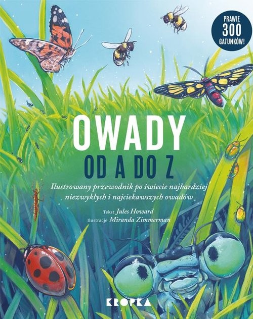 okładka Owady od a do z książka | Jules Howard