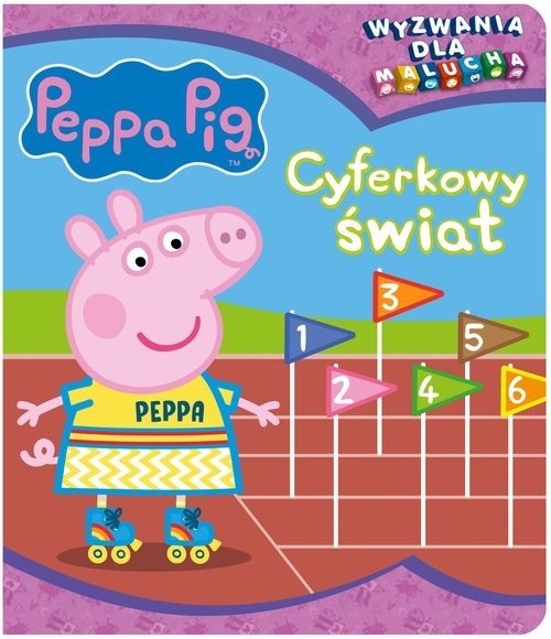 okładka Peppa Pig Wyzwania dla malucha Cyferkowy świat. książka | Opracowania Zbiorowe