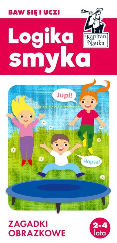 okładka Logika smyka Zagadki obrazkowe książka | Trepczyńska Magdalena