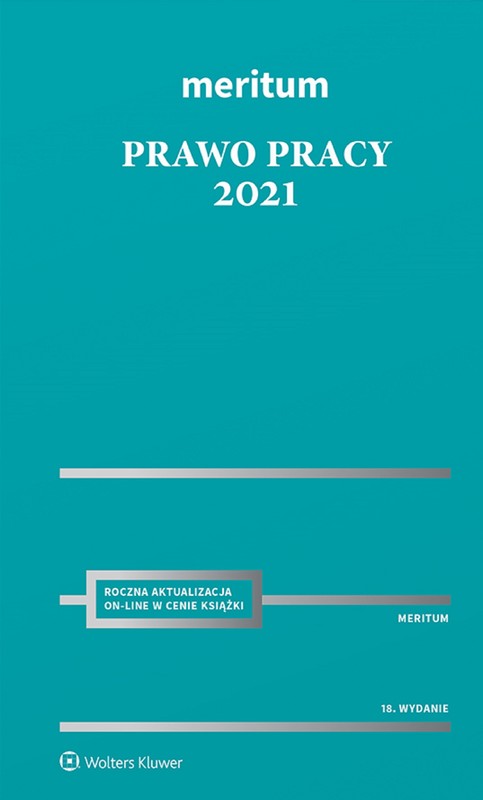 okładka MERITUM Prawo pracy 2021 (pdf) ebook | pdf | Opracowania Zbiorowe