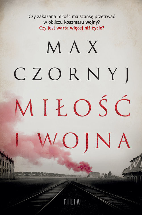 okładka Miłość i wojna Wielkie Litery książka | Max Czornyj