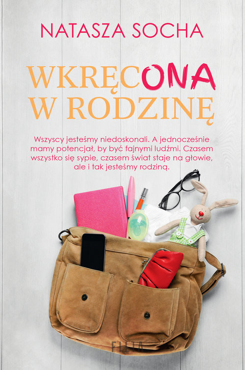 okładka Wkręcona w rodzinę Wielkie Litery książka | Natasza Socha