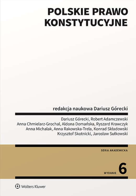 okładka Polskie prawo konstytucyjne (pdf) ebook | pdf | Opracowania Zbiorowe, Redakcja naukowa: Dariusz Górecki