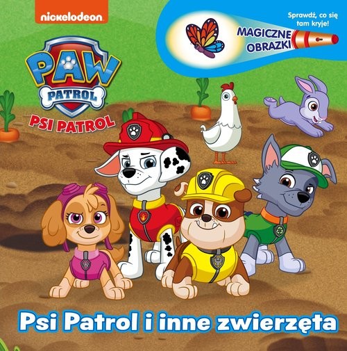 okładka Psi Patrol Magiczne obrazki Psi Patrol i inne zwierzęta. książka
