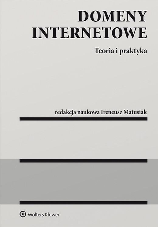 okładka Domeny internetowe. Teoria i praktyka (pdf) ebook | pdf | Opracowania Zbiorowe, Redakcja naukowa: Ireneusz Matusiak