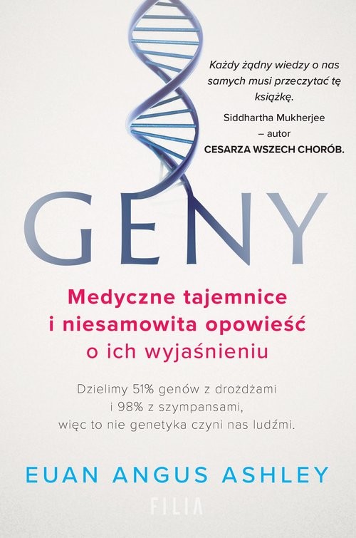 okładka Geny książka | Ashley Euan Angus