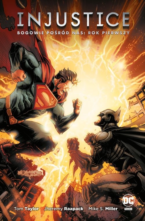 okładka Injustice Bogowie pośród nas Rok pierwszy książka | Opracowania Zbiorowe