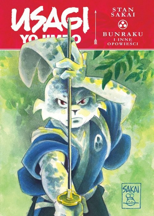 okładka Usagi Yojimbo Bunraku i inne opowieści Tom 1 książka | Opracowania Zbiorowe