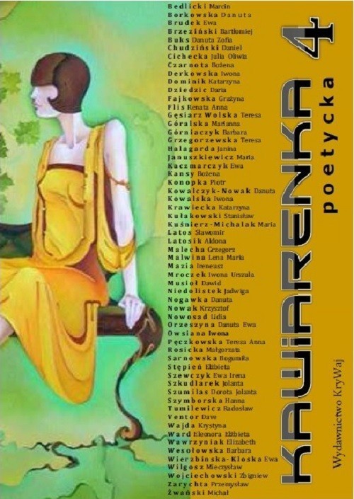 okładka Kawiarenka poetycka 4 Antologia książka