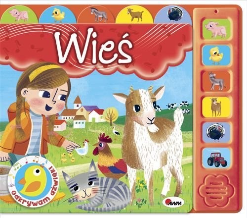 okładka Odkrywam dźwięki Wieś książka | Natalia Kawałko-Dzikowska