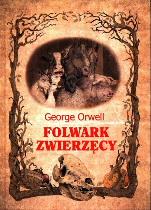 okładka Folwark zwierzęcy książka | George Orwell