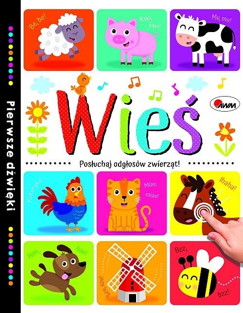 okładka Wieś Pierwsze dźwięki książka | Natalia Kawałko-Dzikowska