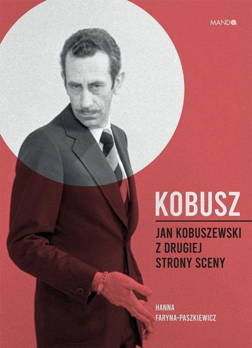 okładka Kobusz Jan Kobuszewski z drugiej strony sceny książka | Hanna Faryna-Paszkiewicz