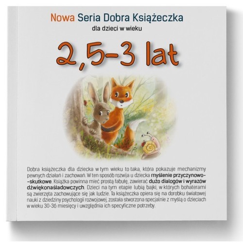 okładka 2,5-3 lat Nowa Seria Dobra Książeczka książka | Agnieszka Starok