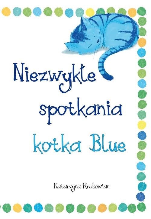 okładka Niezwykłe spotkania kotka Blue książka | Katarzyna Krakowian