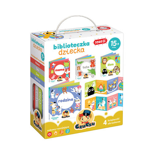 okładka CzuCzu Biblioteczka Dziecka 15 mies.+ książka