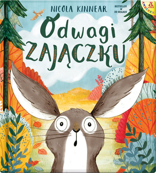 okładka Odwagi zajączku książka | Kinnear Nicola