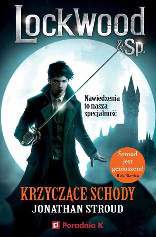okładka Krzyczące schody książka | Jonathan Stroud