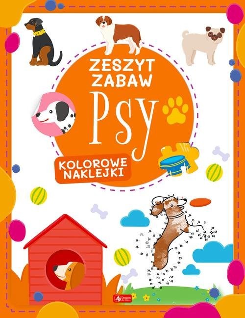 okładka Psy Zeszyt zabaw książka | Tkocz Justyna
