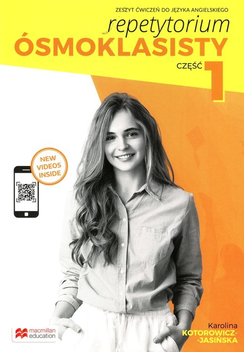 okładka Repetytorium Ósmoklasisty 7 Zeszyt ćwiczeń Język angielski Część 1 książka | Karolina Kotorowicz-Jasińska