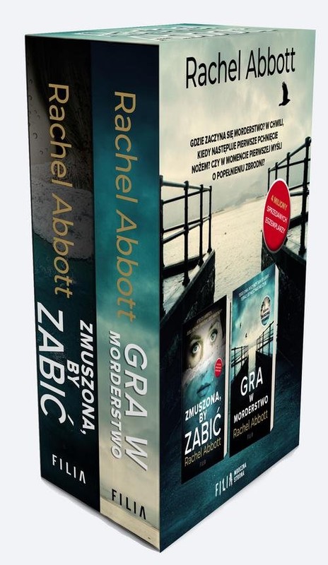 okładka Pakiet Zmuszona by zabić / Gra w morderstwo książka | Rachel Abbott