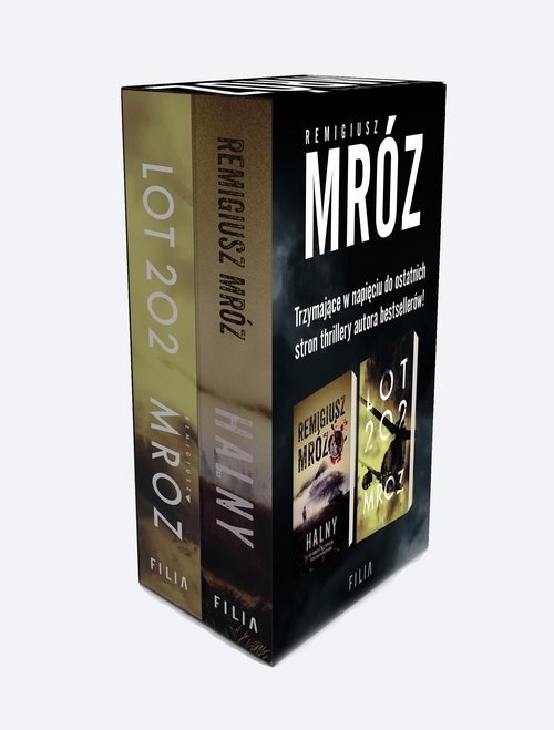 okładka Pakiet Lot 202 / Halny książka | Remigiusz Mróz