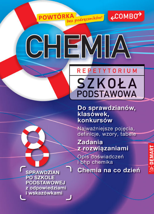 okładka Chemia Repetytorium Szkoła podstawowa COMBO książka | Agnieszka Cacek