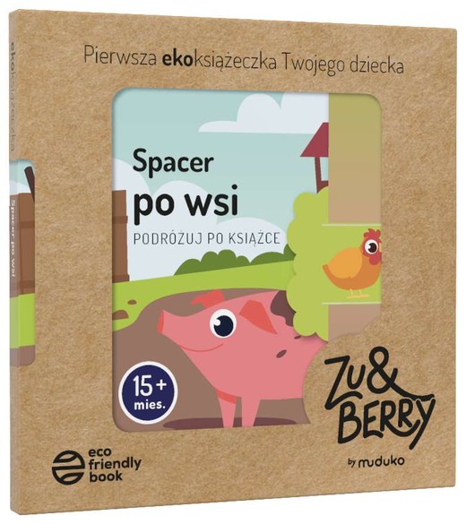okładka Podróżuj po książce. Spacer po wsi. 15 miesięcy +
 książka | Praca Zbiorowa