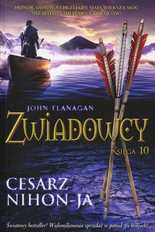 okładka Zwiadowcy Księga 10 Cesarz Nihon-Ja książka | John Flanagan
