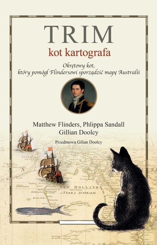 okładka Trim Kot kartografa książka | Matthew Flinders